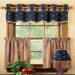 Home comfort with rustic curtains