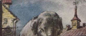 Fabulas zilonis un mopsis rakstīšanas vēsture